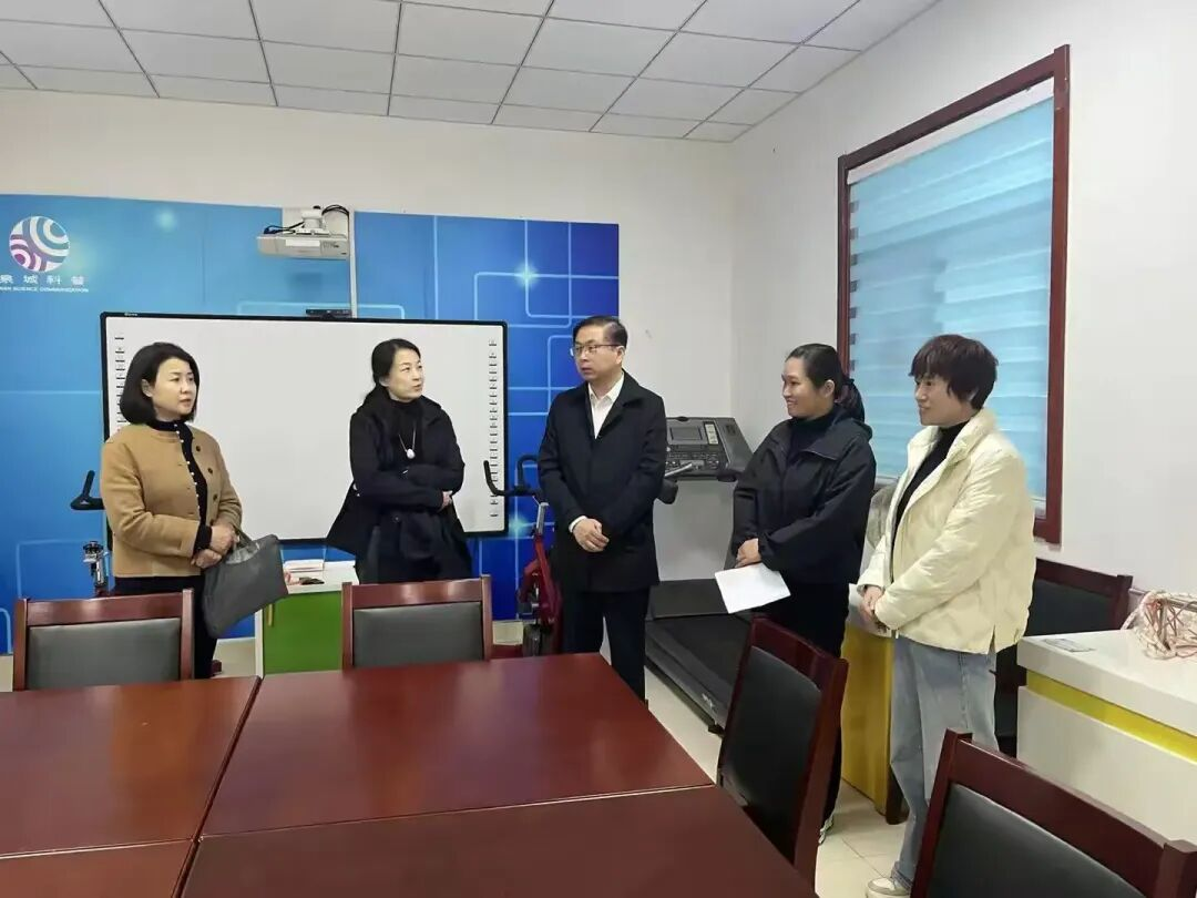 历下区科协赴建筑新村街道开展基层科普设施建设专题调研